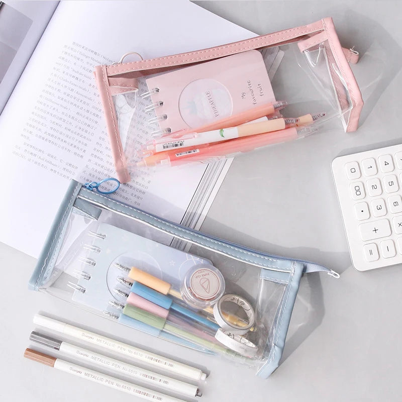 Clear Pencil Case - Study Season